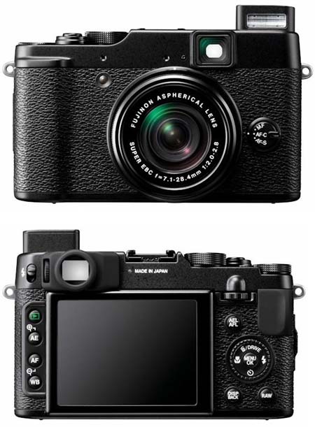 Fujifilm ударилась в старину, представив фотокамеру X10 Fujifilm ударилась в старину, представив фотокамеру X10